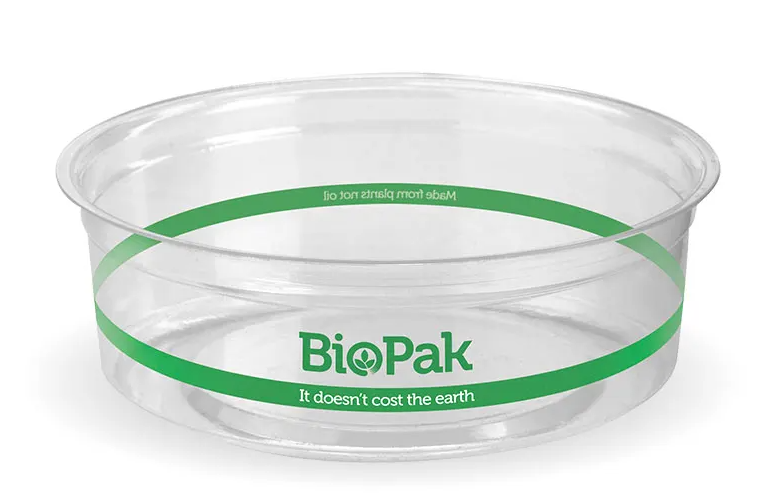 BioPak Container Round Clear