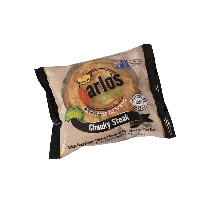 Garlo's Chunky Steak Pie