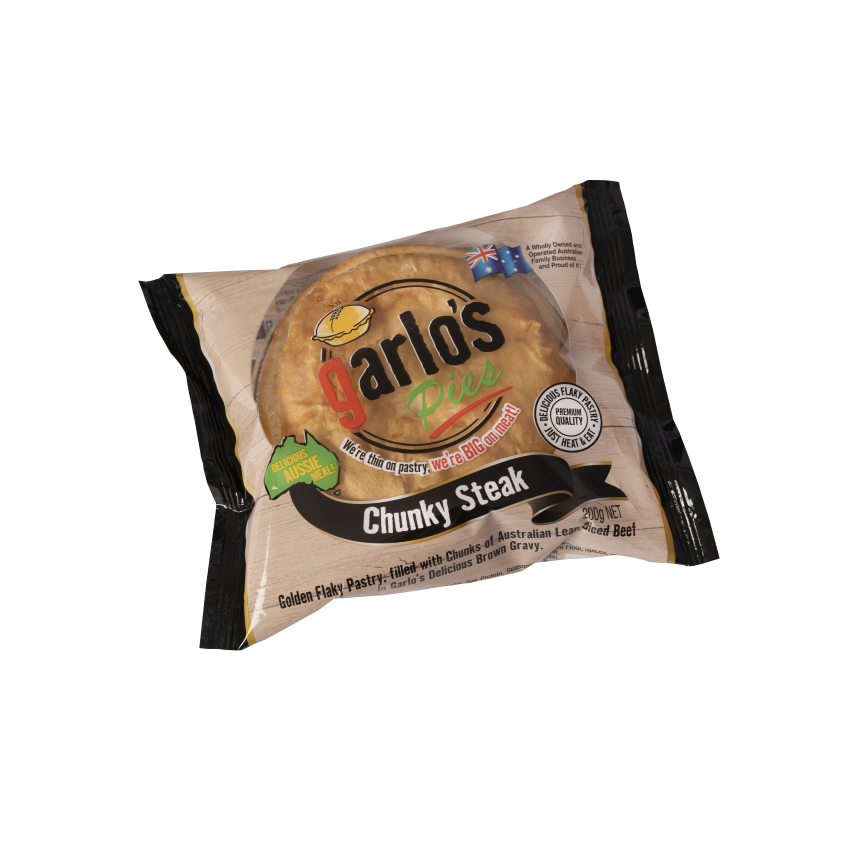 Garlo's Chunky Steak Pie