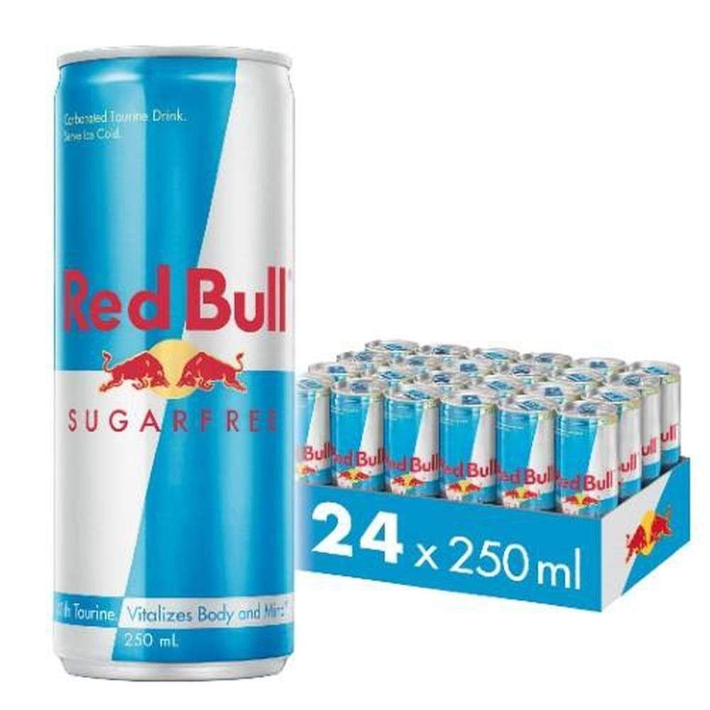Drink**Red Bull Sugar Free 250ml (6 x 4pack) (GF) (H) (VG)