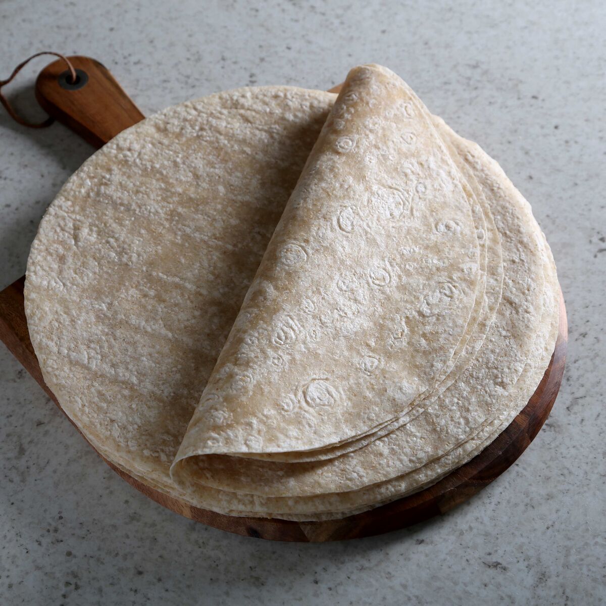 Tortilla, 12″ Plain Flour Wraps (12) True Foods – Simson’s Pantry (V) (H)