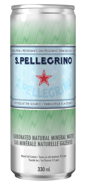 S.Pellegrino Sparkling Mineral Water Can