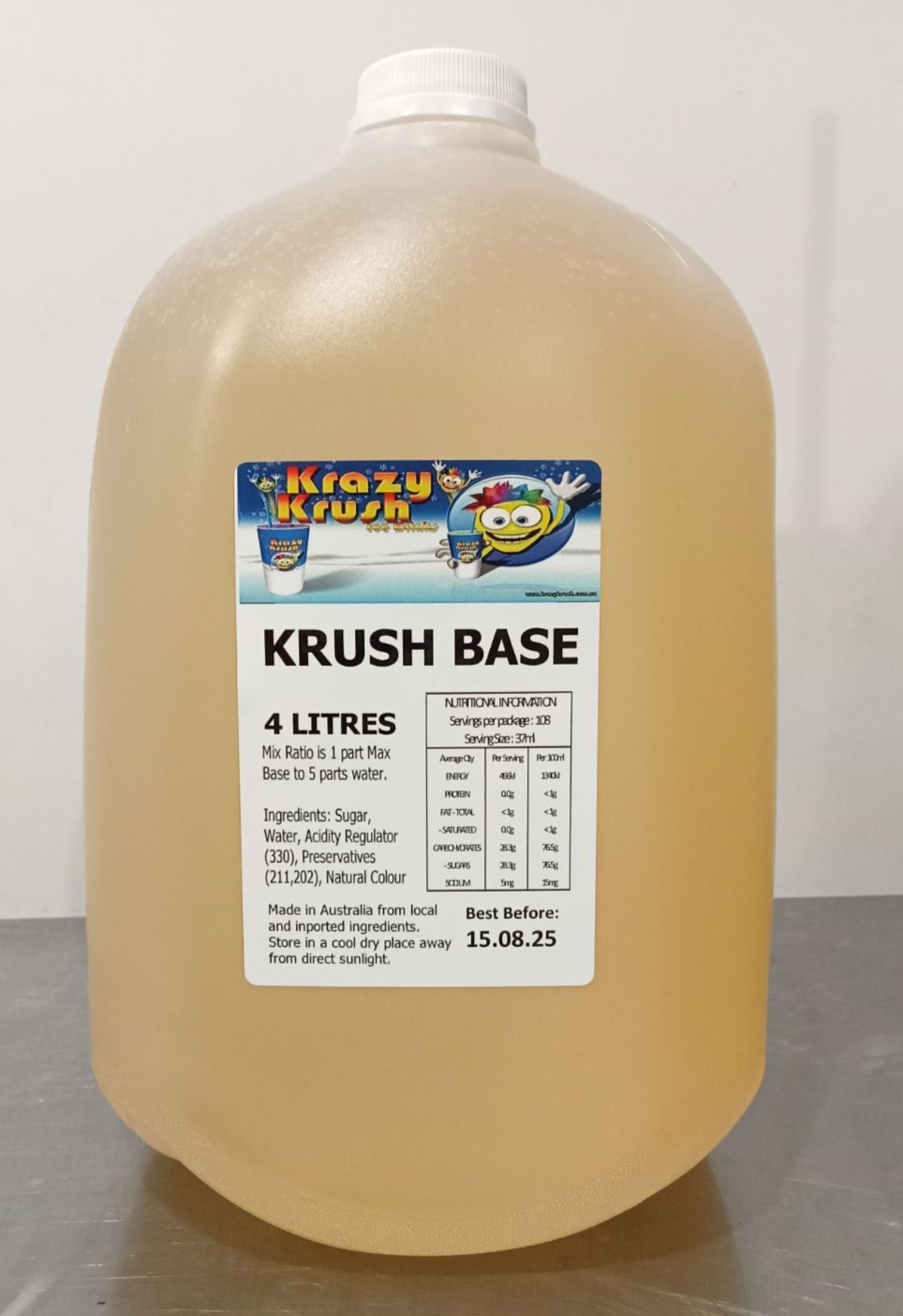 Granita, Krush Base Flavour 4L INNER Krazy Krush