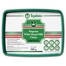 Cheese, Bulgarian Sheeps Fetta 900g Kebia (GF)