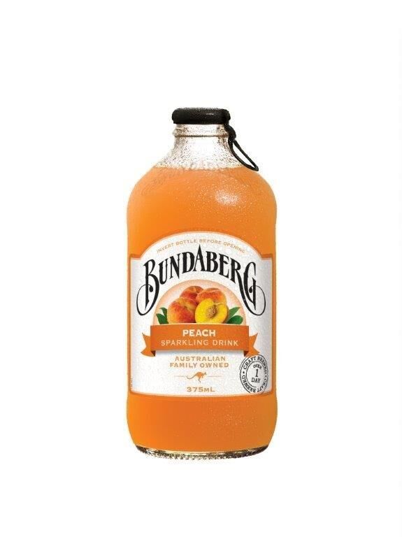 Drink, Peach 12x375ml Bundaberg
