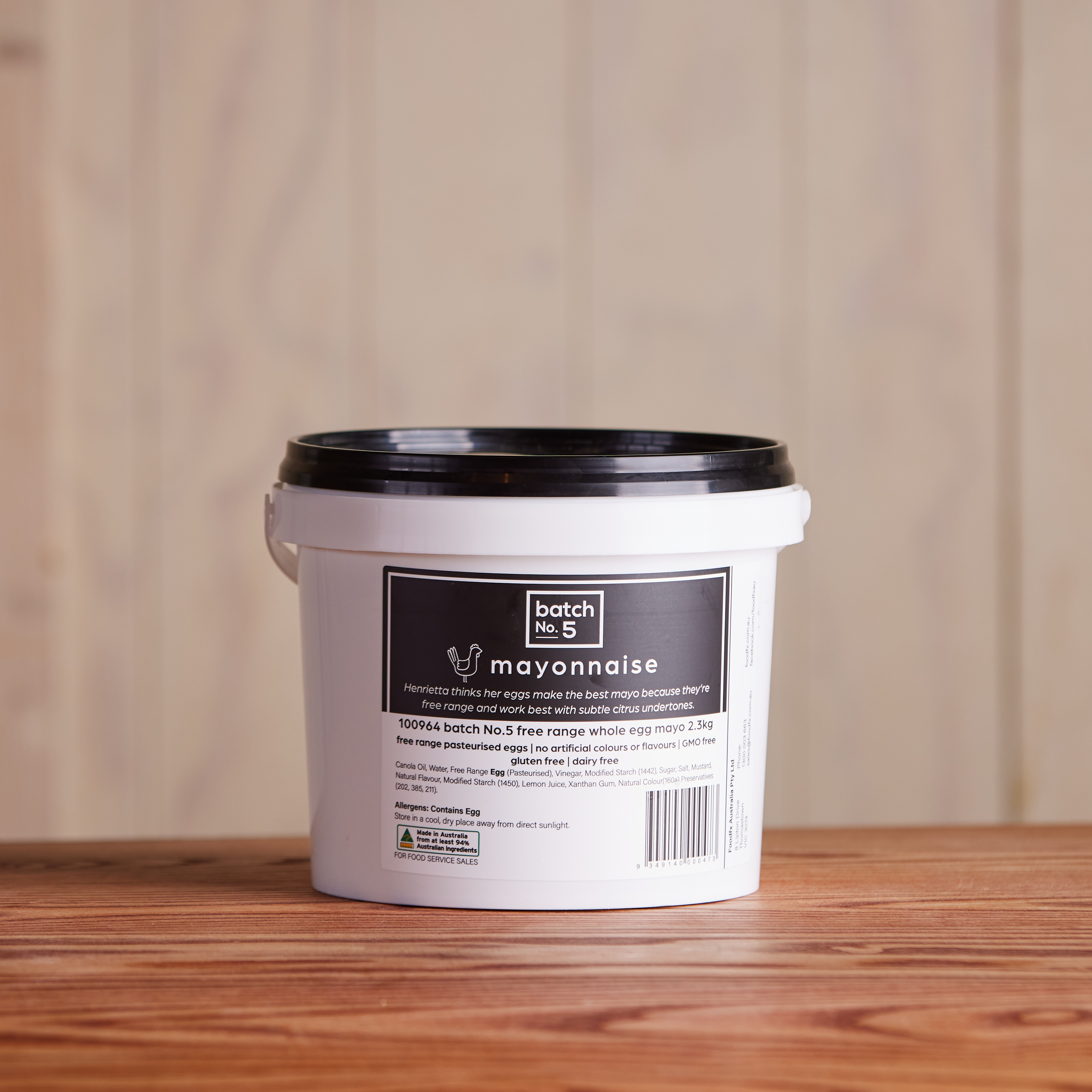 Batch No.5 Mayonnaise Free Range Whole Egg