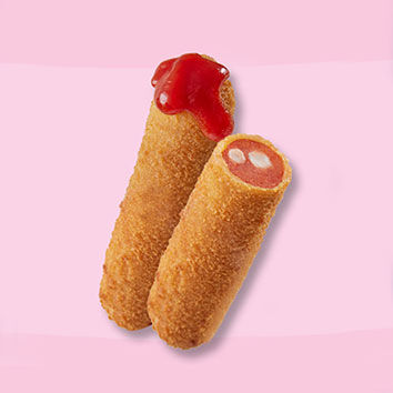 Sausage, Crumbed Cheese & Bacon Keppel 4KG
