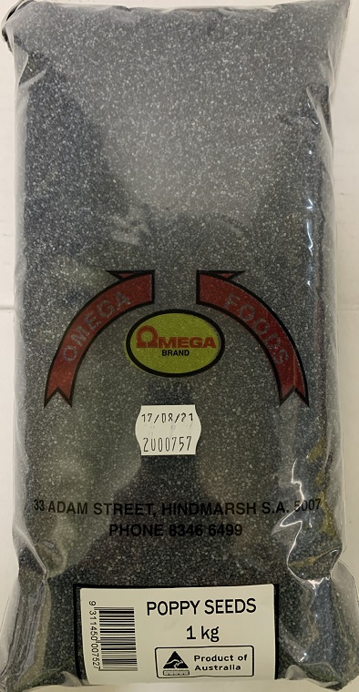 Poppy**Seeds 1Kg Omega