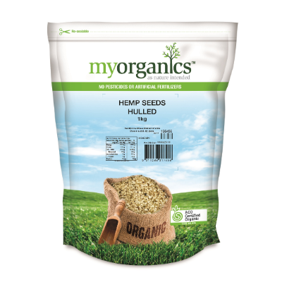 MyOrganics Hemp Seeds Organic Hulled