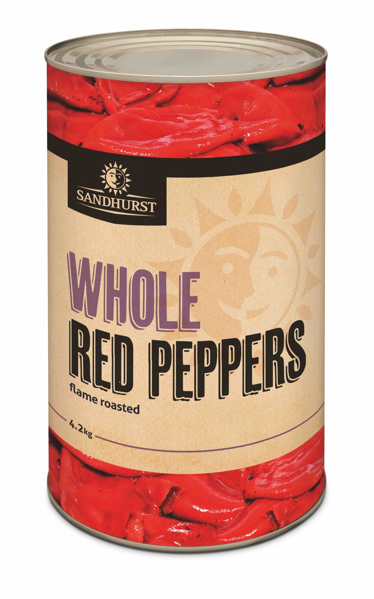 Peppers, Roasted 4.1Kg Sandhurst (VG) (GF)