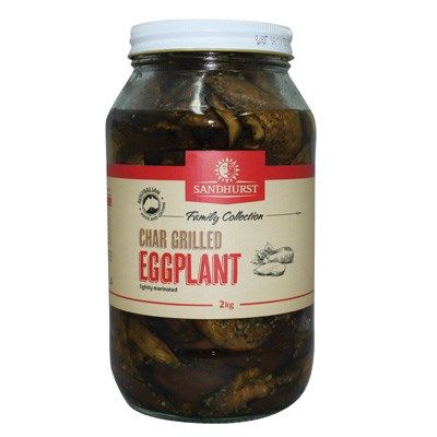Eggplant, Chargrilled in Oil 1.7Kg Sandhurst (VG) (GF) (H)