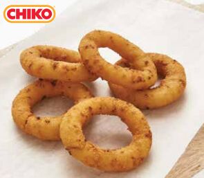 Onion Rings, Crumbed 1Kg Chiko I&J (VG) (H)