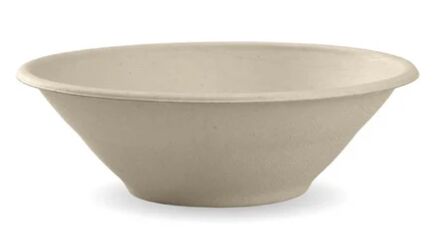 Bowl, Natural Plant Fibre 940ml 8X50 BioPak