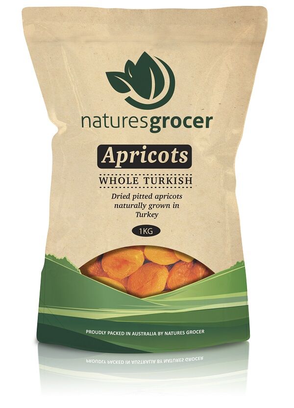 Apricots, Dried Turkish 1kg Natures Grocer