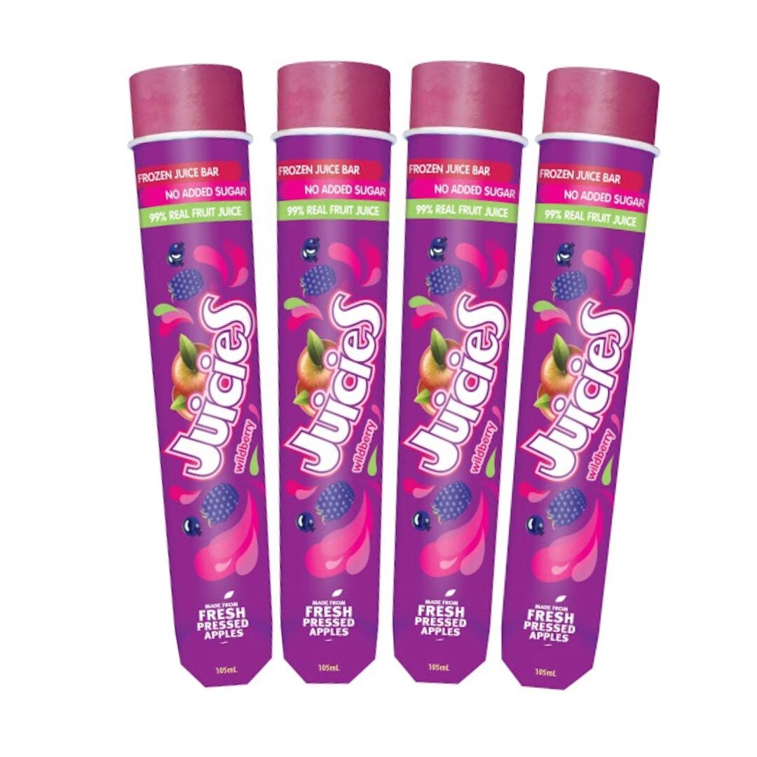Ice Block, Juicie Tubes Wildberry 25x105ml (VG) (H)