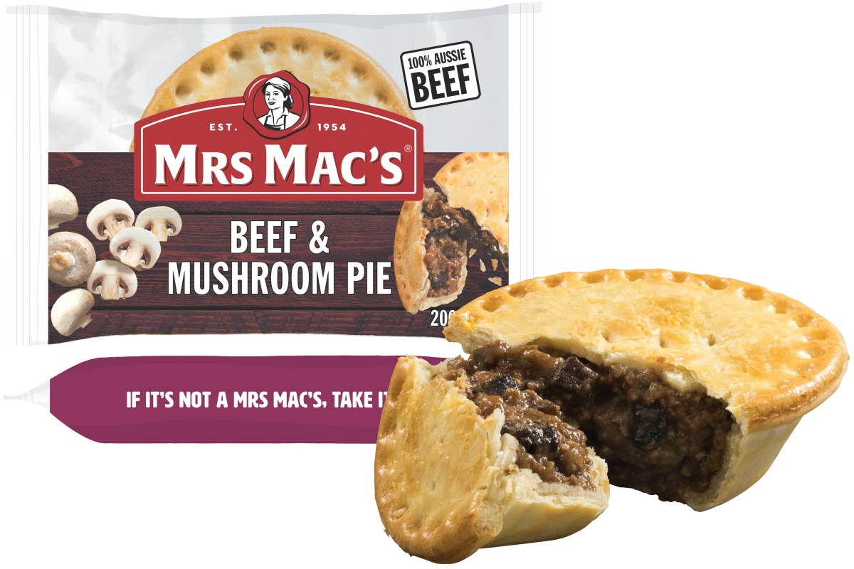 Mrs Mac's Pie Beef & Mushroom