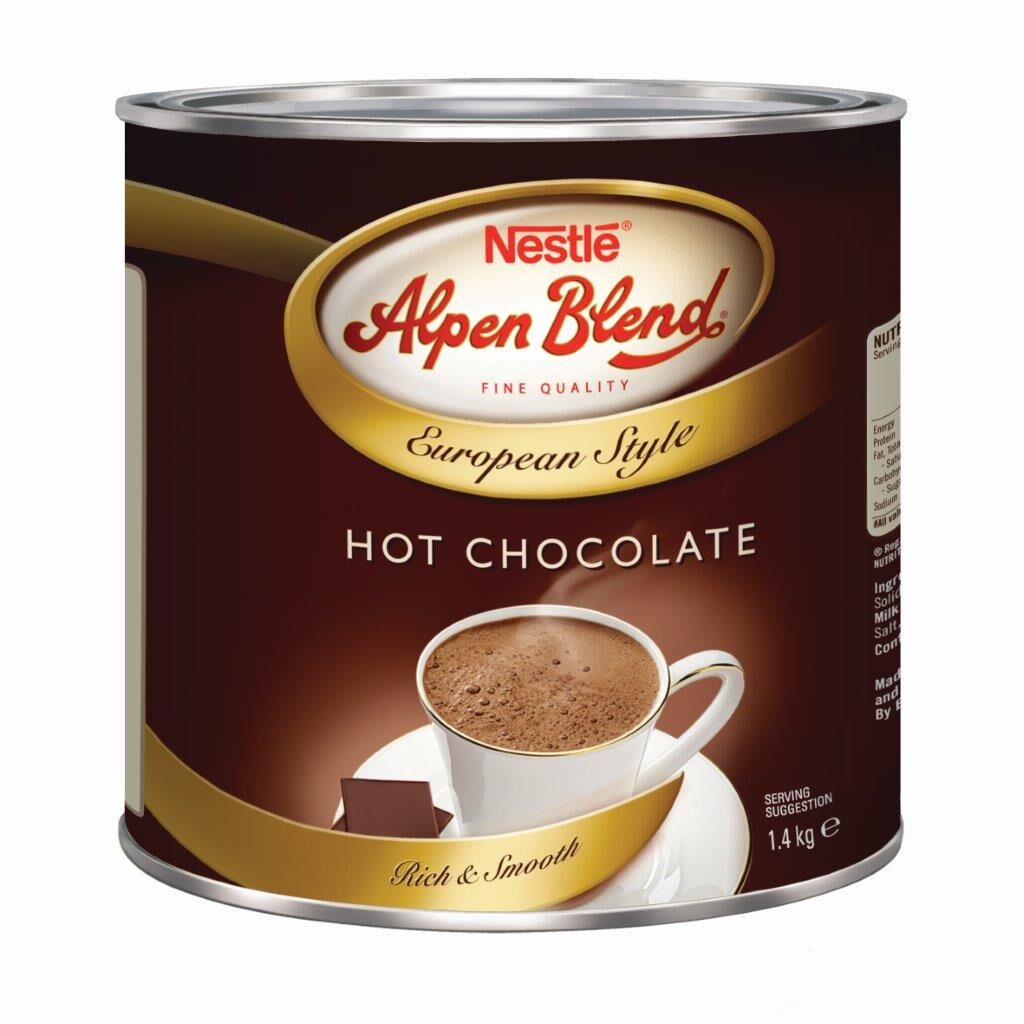 Hot Chocolate, Alpen Blend 1.4Kg Nestle