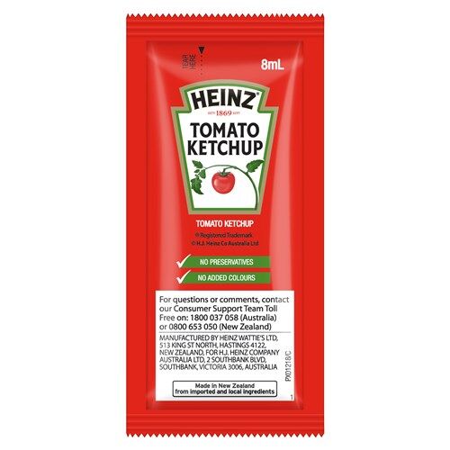 Heinz Tomato Ketchup Portion Control