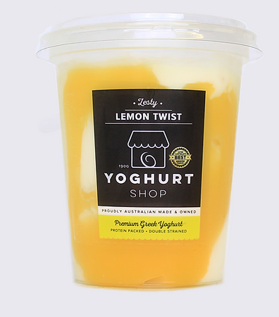 Yoghurt Shop Yoghurt Lemon Twist