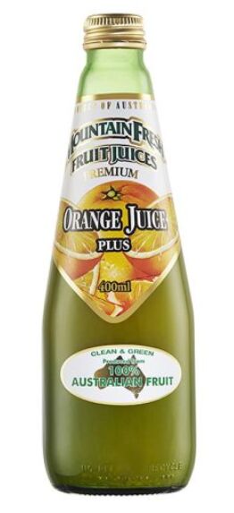 Mountain Fresh Orange 12x400ml Juice