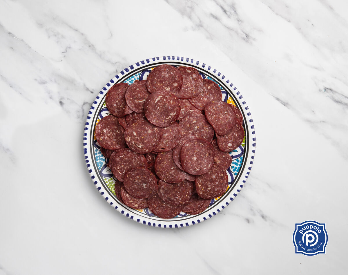 Salami, Mild Halal 2.5kg Puopolo (GF) (H)