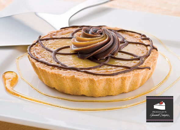 Priestley's Gourmet Delights Caramel Tart (Individual)