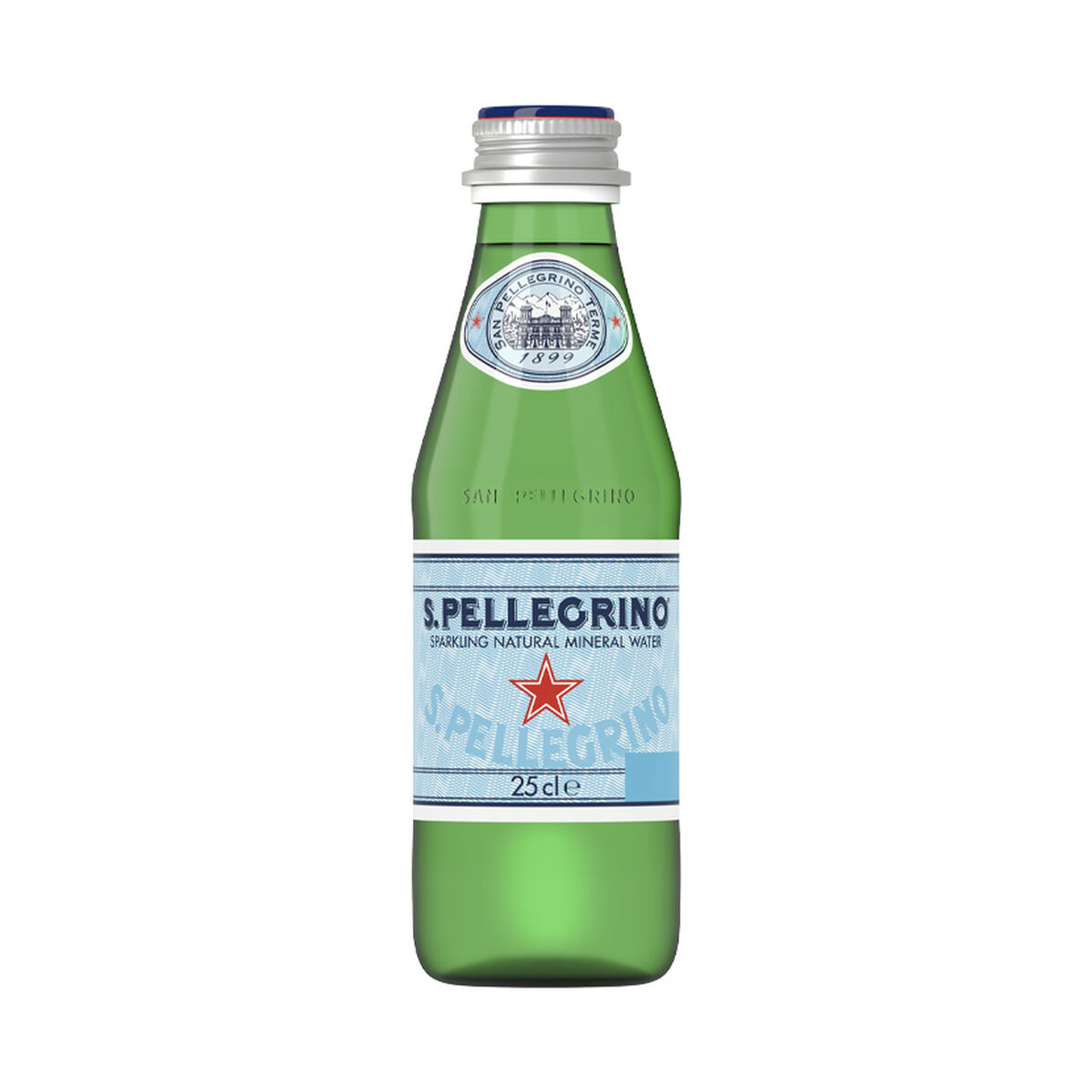 Water, Sparkling 24x250ml GLASS San Pellegrino (VG) (GF) (H)