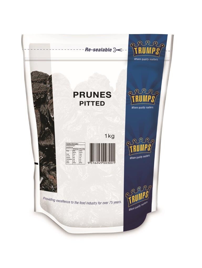 Prunes, Pitted 1kg Trumps