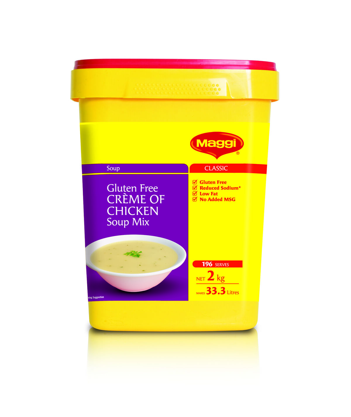 Soup, Cream of Chicken Gluten Free 2Kg Maggi (GF)