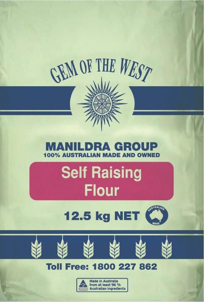 Flour, Self Raising 12.5Kg Manildra
