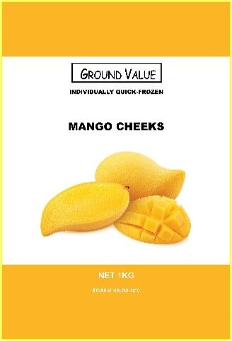Mango, Cheeks FROZEN 1kg Ground Value