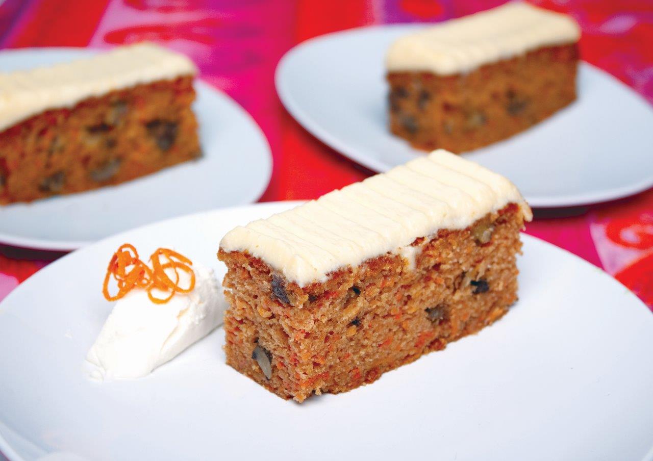 Priestley's Gourmet Delights Carrot Cake Slice
