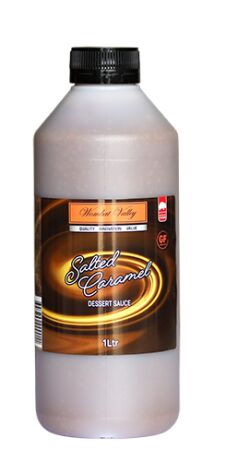 Sauce, Salted Caramel Dessert 1Kg Wombat Valley (GF) (H) (VG)