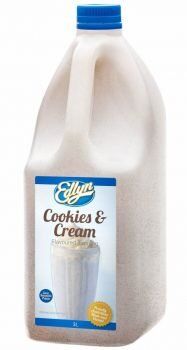 Milk Flavour, Cookies and Cream Topping 3lt Edlyn (H)