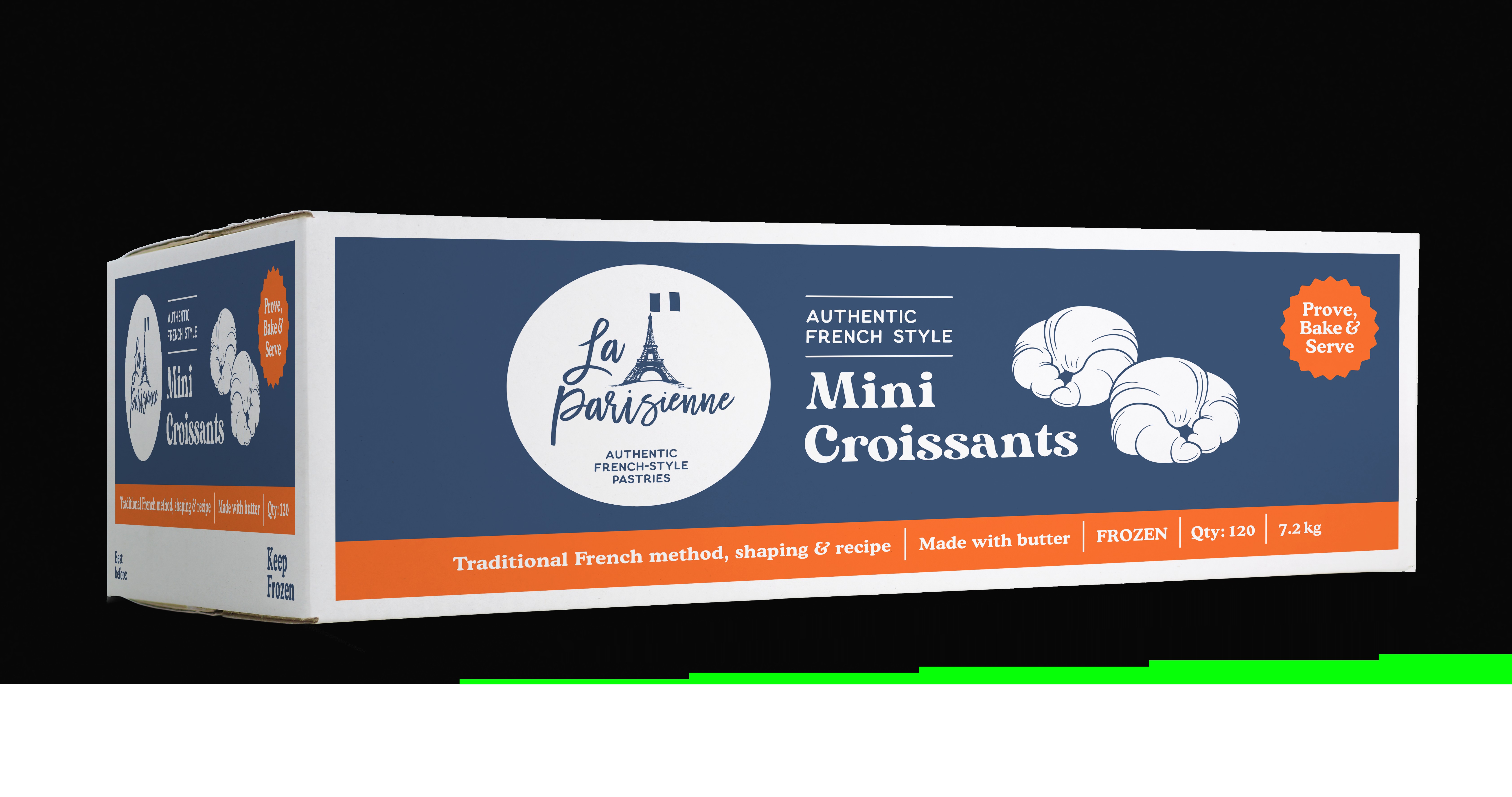 La Parisienne Mini Croissants Butter