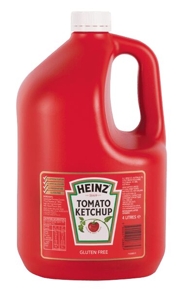 Sauce, Tomato Ketchup 4 lt Heinz (GF)