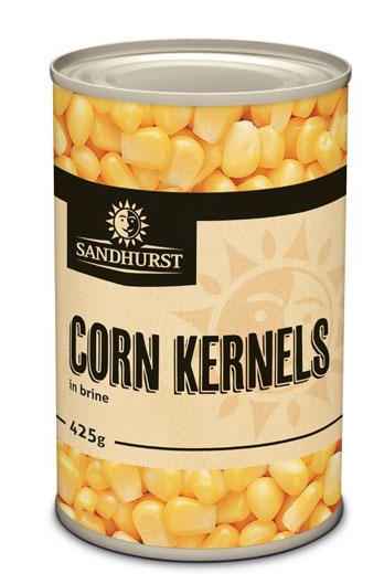 Sandhurst Corn Kernels in Brine