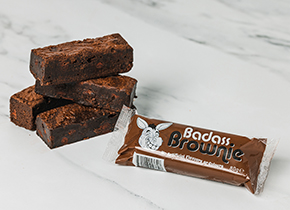 Slice**1-047 Badass Brownie 28x80g Priestley’s