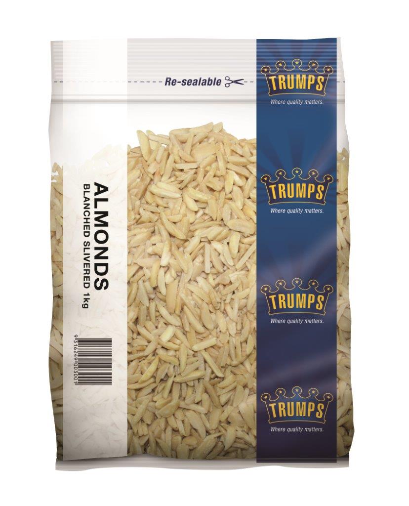 Trumps Almonds Blanched Slivered
