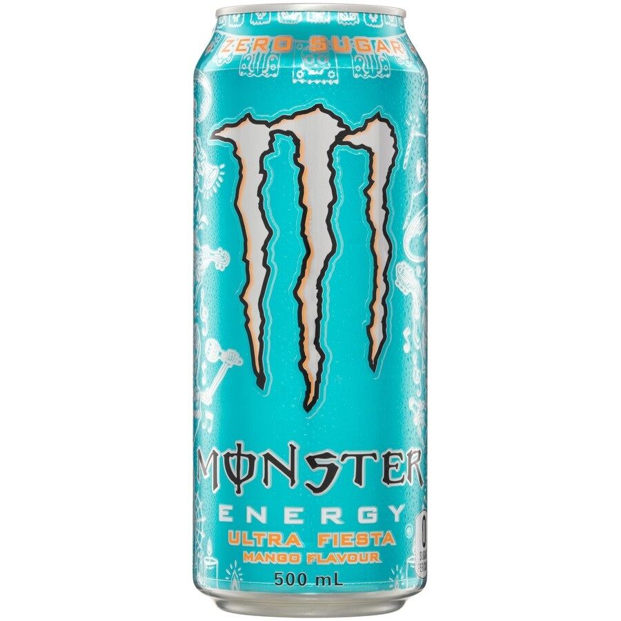 Drink, Monster Energy Ultra Fiesta Mango 24x500ml Cans