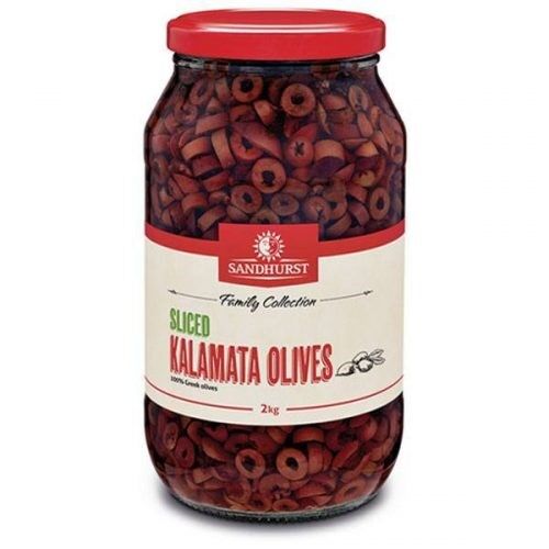 Olives, Sliced Kalamata 2kg Sandhurst (VG) (GF) (H)