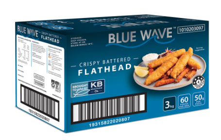 Blue Wave Flathead Crispy Battered