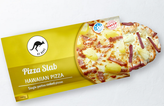 Oz Bake Hawaiian Pizza Slab