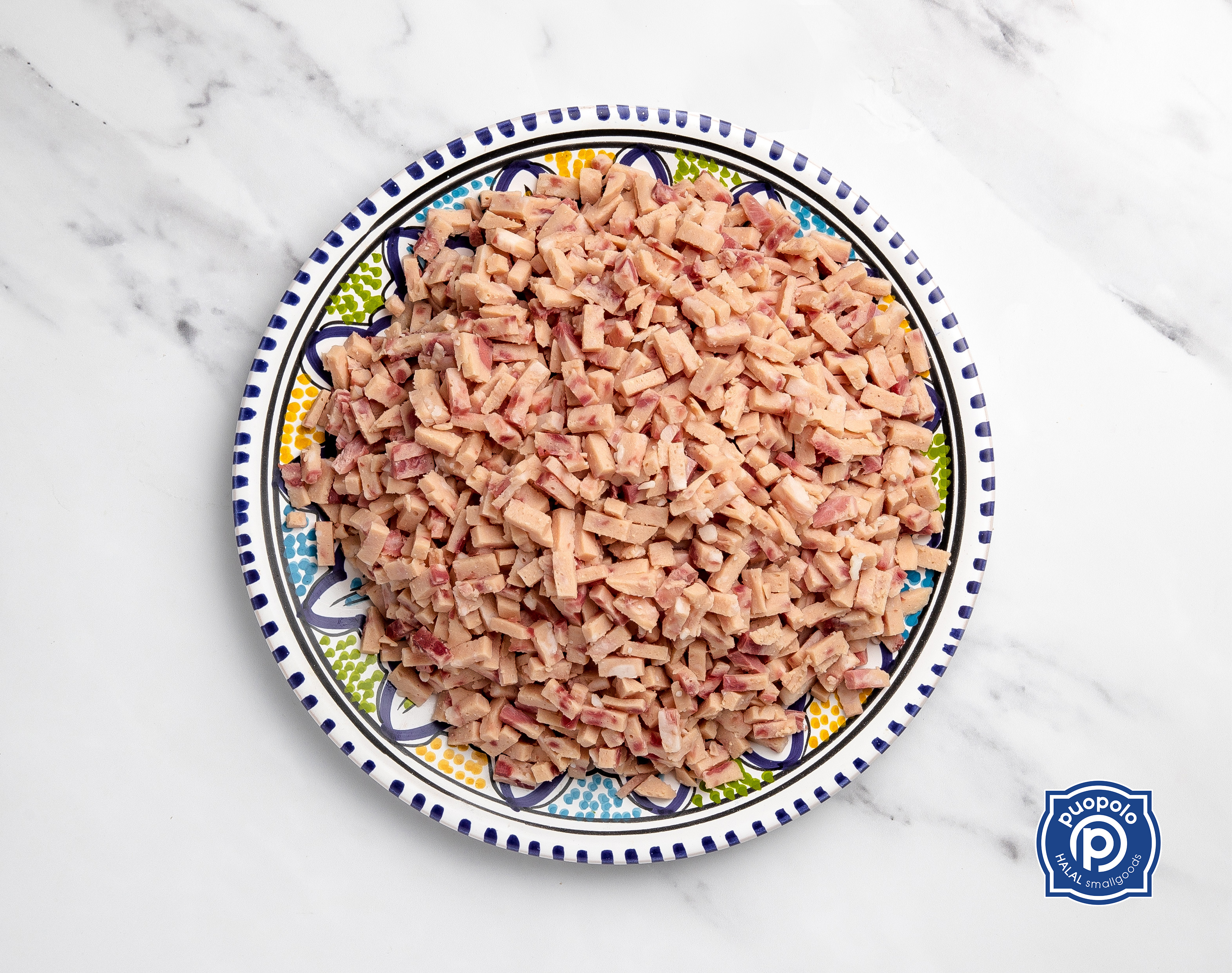 Puopolo Beef Diced Smokey Halal