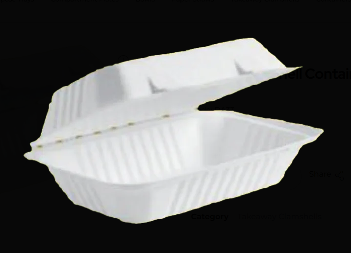 Royalpac Clamshell Meal Container