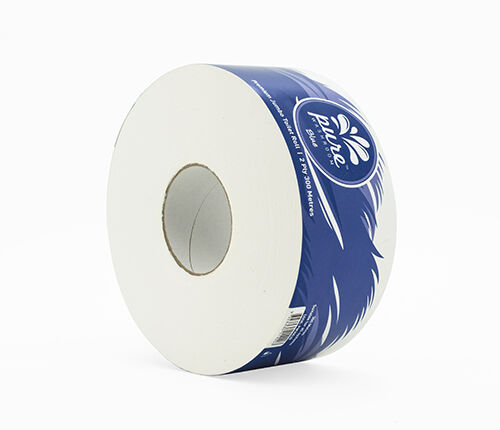 Toilet Roll, 2 Ply Jumbo (8rolls) 300m PURE