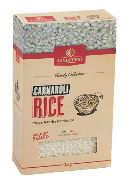 Rice, Carnaroli 1Kg Sandhurst (V) (GF) (H)