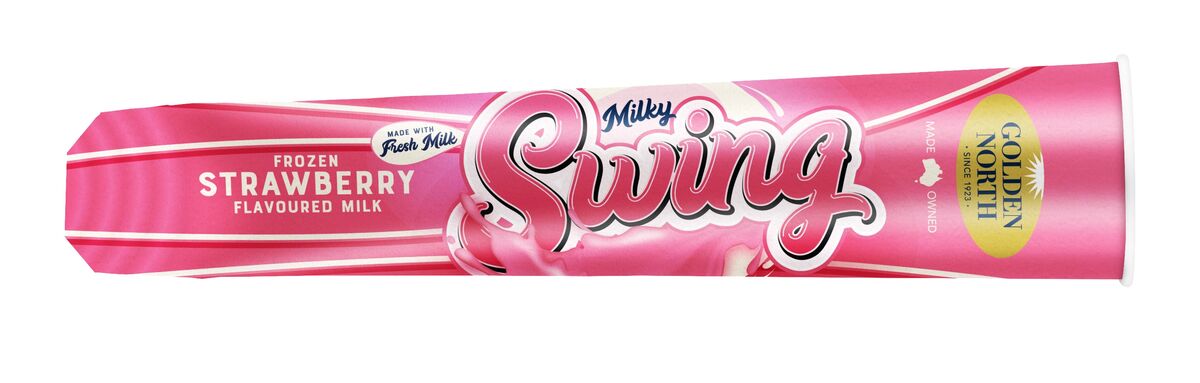 Ice Cream Swings, Strawberry 24x110ml Golden North (GF)
