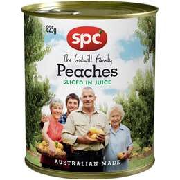 Peach Slices, in Juice 825gm SPC (VG) (H)
