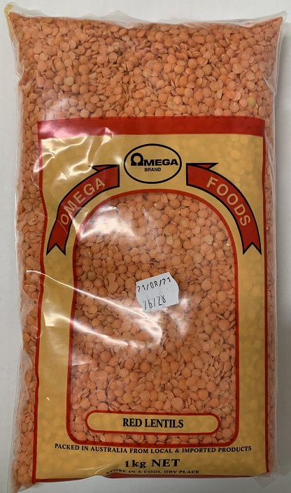 Omega Red Lentils